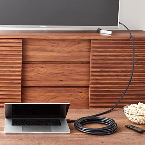 Amazon Basics HDMI Cable, 3-Pack, 10ft, 4K@60Hz, High-Speed 4K HDMI 2.0 Cord (18Gbps), 2160p, 48 bit, Compatible with TV/PS5/Xbox/Roku, Black