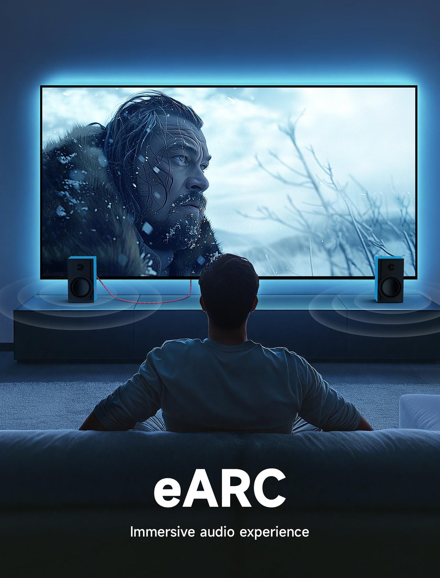 JSAUX HDMI Cables 2.1 10FT 2-Pack 48Gbps 8K@60Hz 4K Ultra High Speed Cords(7680x4320, 4K@120Hz) eARC HDR10 HDCP 2.2 & 2.3 3D, Compatible for PS5/PS4/X-Box/Roku TV/HDTV/Blu-ray/LG