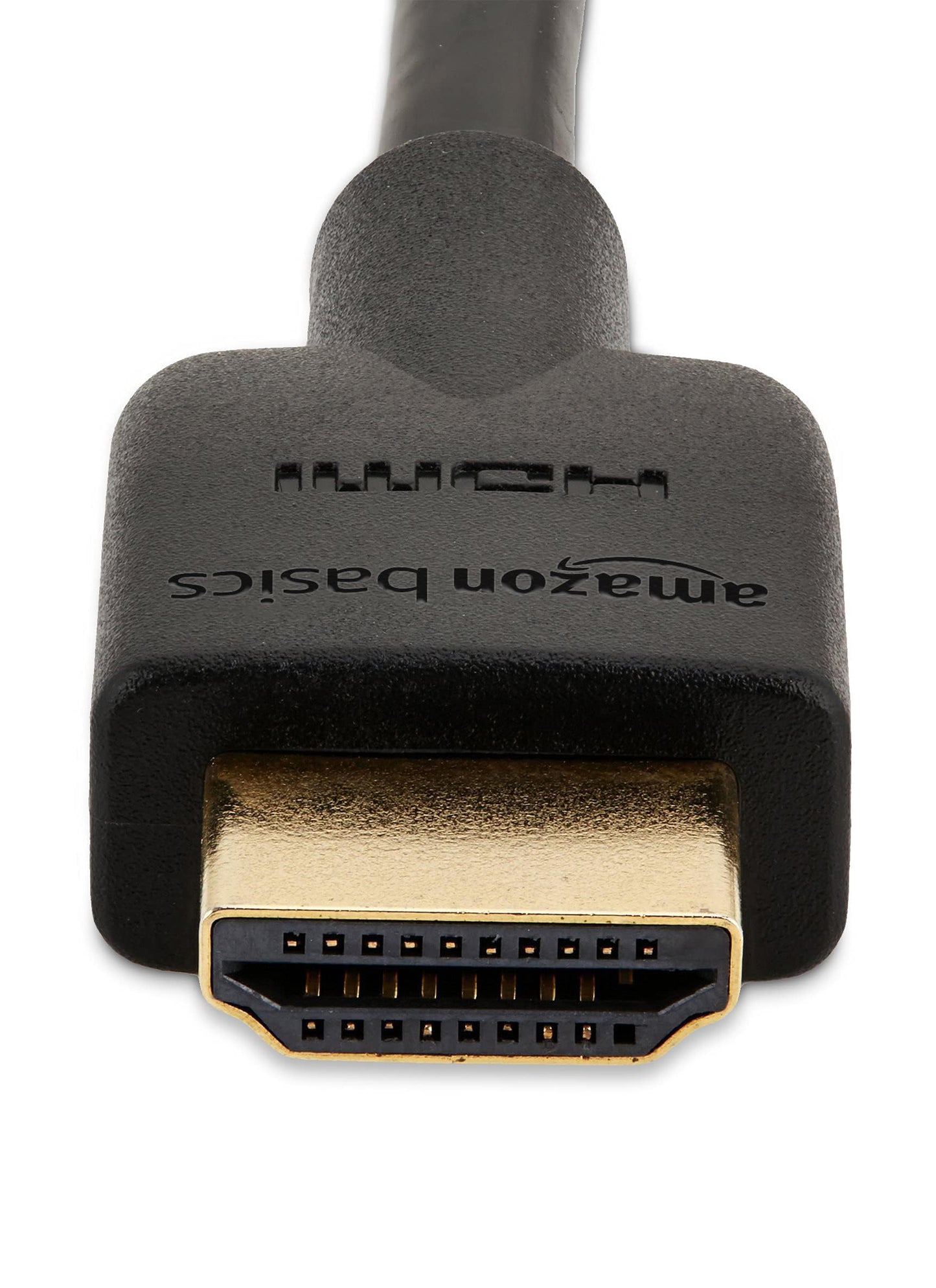 Amazon Basics HDMI Cable, 3-Pack, 10ft, 4K@60Hz, High-Speed 4K HDMI 2.0 Cord (18Gbps), 2160p, 48 bit, Compatible with TV/PS5/Xbox/Roku, Black